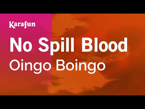 Oingo Boingo - No Spill Blood