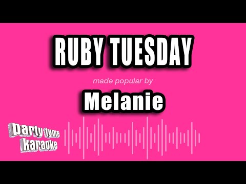 Melanie - Ruby Tuesday