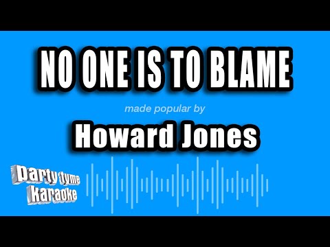 Howard Jones - No One Is To Blame