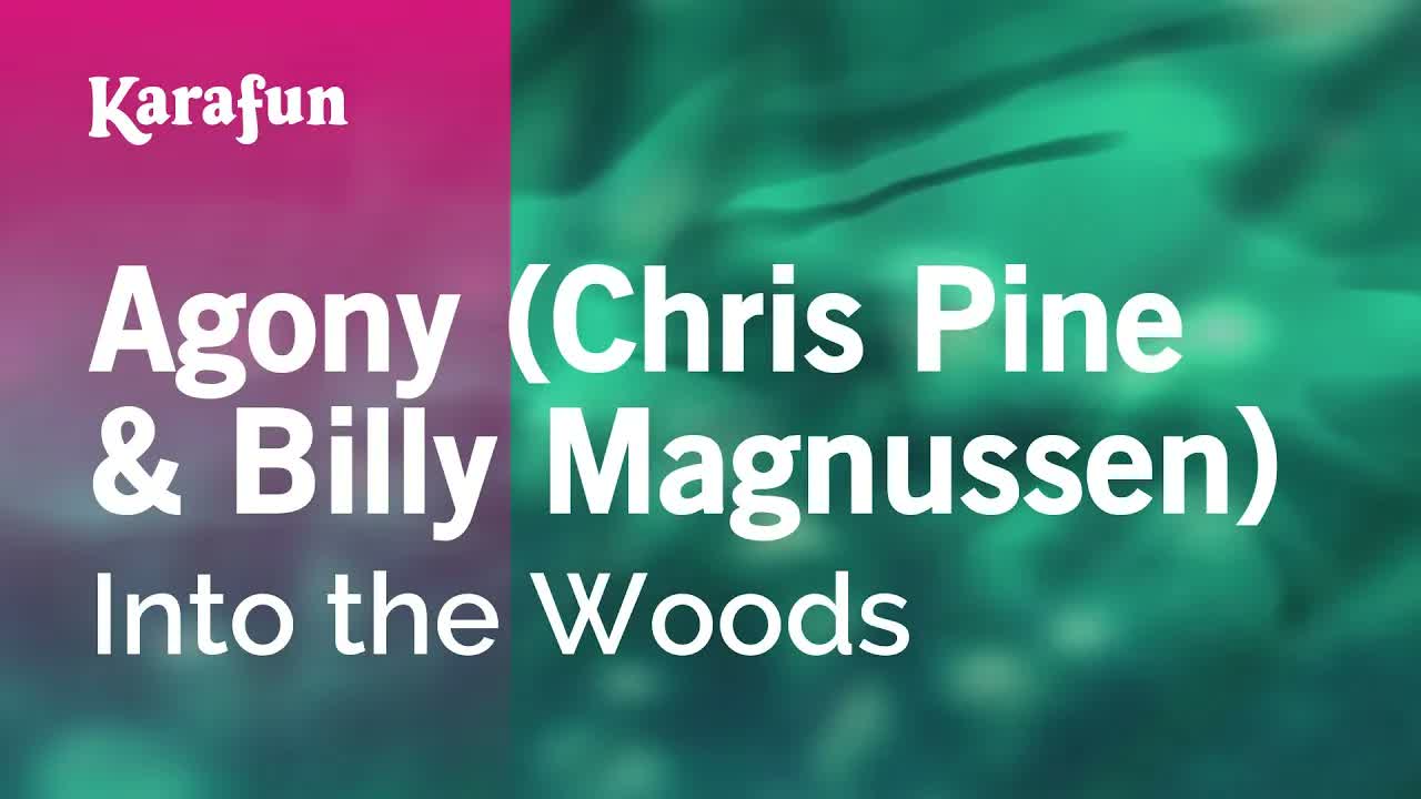Into the Woods - Agony (Chris Pine & Billy Magnussen)