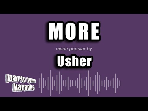 Usher - More