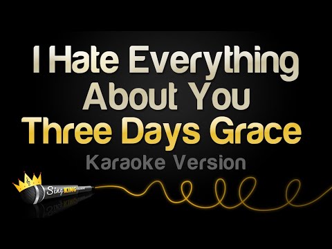 Three Days Grace - I Hate Everything About You