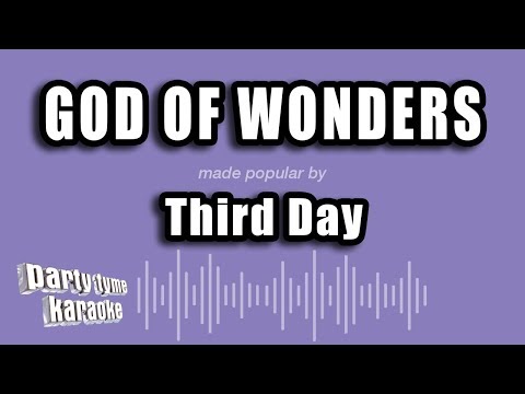 Third Day - God of Wonders