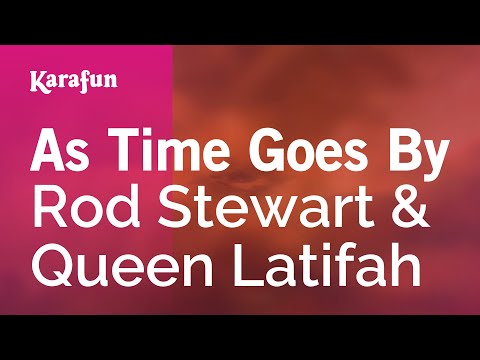 Rod Stewart & Queen Latifah - As Time Goes By
