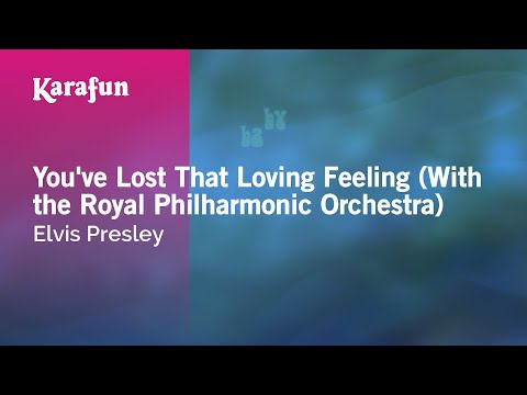 Elvis Presley - You've Lost That Loving Feeling