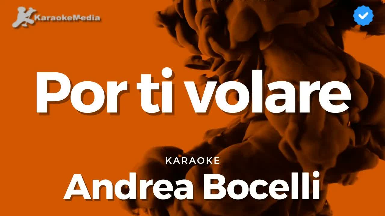 Andrea Bocelli - Por ti volare