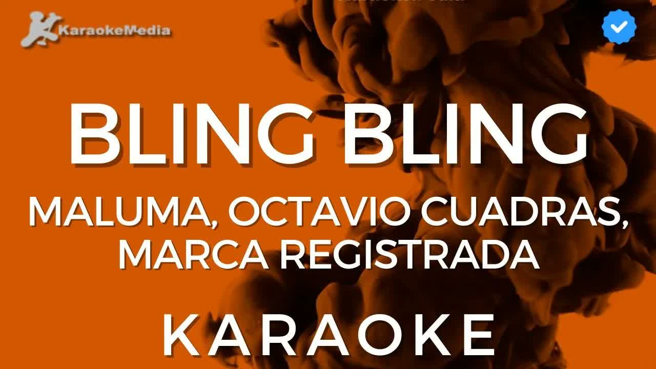 Maluma, Octavio Cuadras, Marca Registrada - BLING BLING