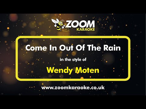 Wendy Moten - Come In Out Of The Rain