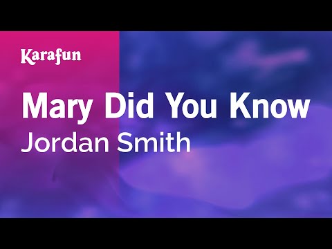 Jordan Smith - Mary Did You Know
