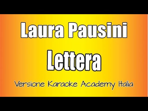 Laura Pausini - Lettera