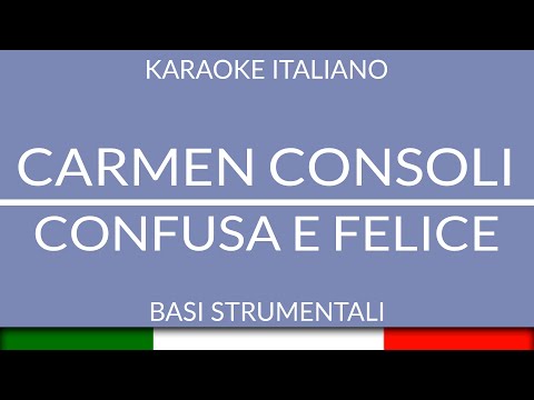 CARMEN CONSOLI - CONFUSA E FELICE