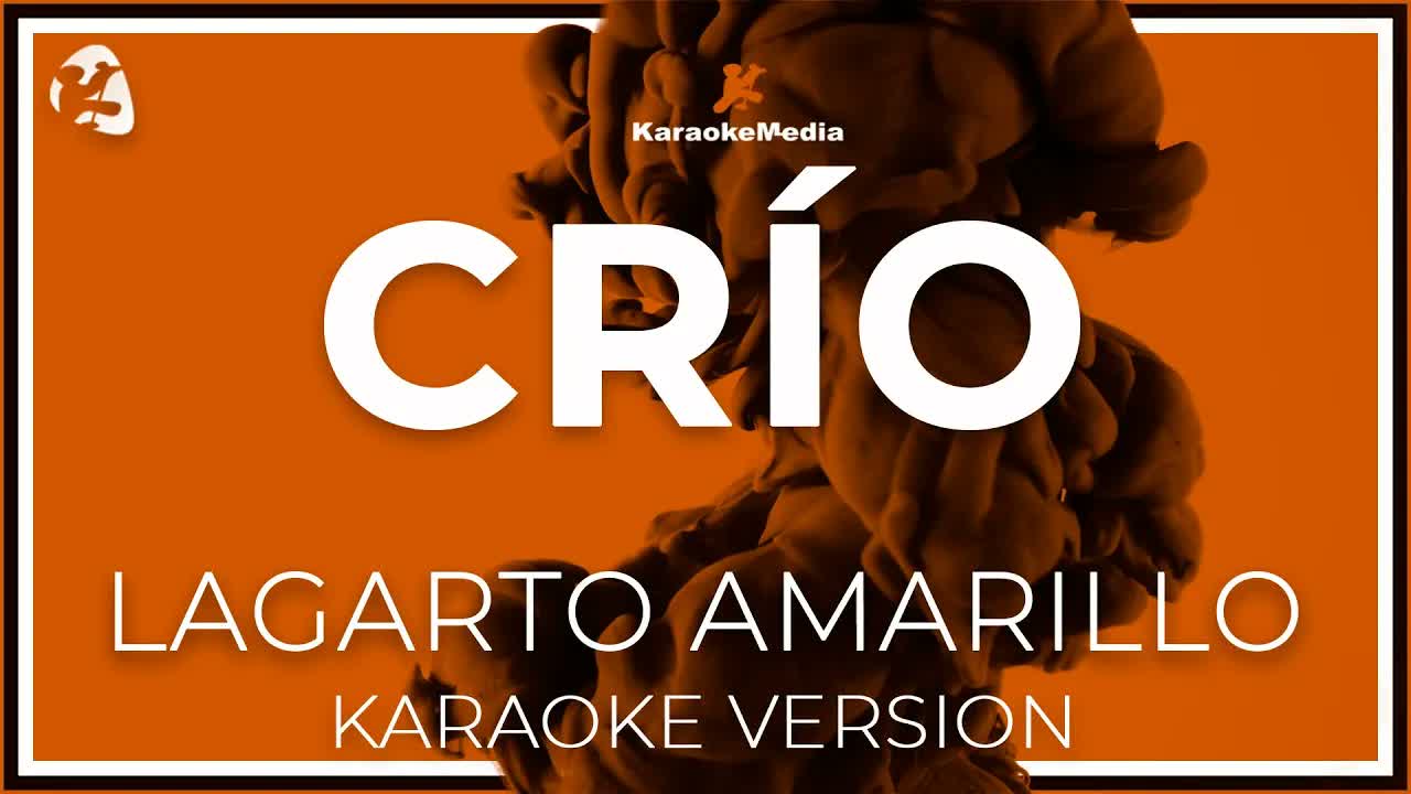 Lagarto Amarillo - Crio Letra