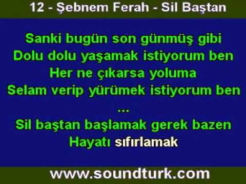 Şebnem Ferah - Sil Baştan