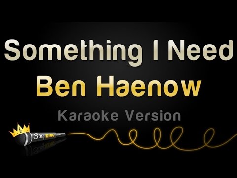 Ben Haenow - Something I Need