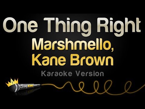 Marshmello & Kane Brown - One Thing Right