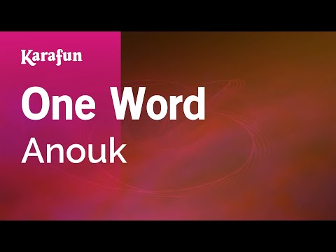 Anouk - One Word