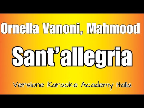 Ornella Vanoni, Mahmood - Sant'Allegria