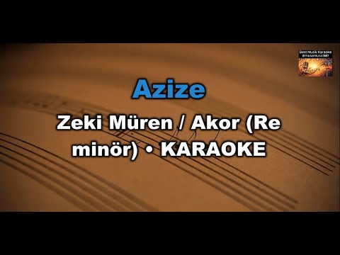 Azize - Zeki Müren (Akor/Dm/Re minör)