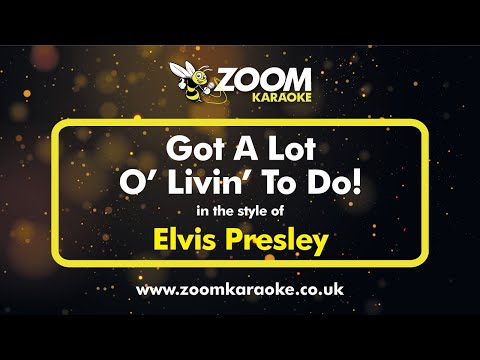 Elvis Presley - Got A Lot O' Livin' To Do