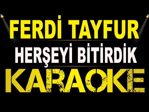 Ferdi Tayfur - Herşeyi Bitirdik