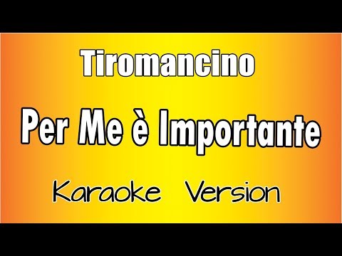 Tiromancino - Per Me è Importante