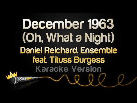 Daniel Reichard, Ensemble feat.  Tituss Burgess - December 1963 (Oh, What a Night)