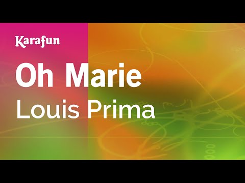 Louis Prima - Oh Marie