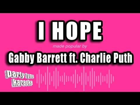 Gabby Barrett feat. Charlie Puth - I Hope