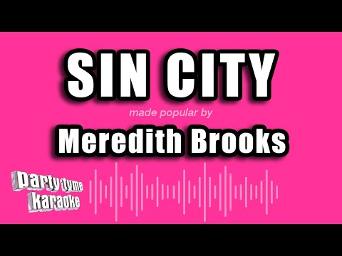 Meredith Brooks - Sin City