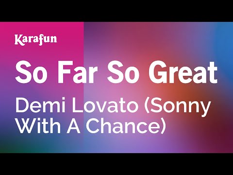 Demi Lovato (Sonny With A Chance) - So Far So Great