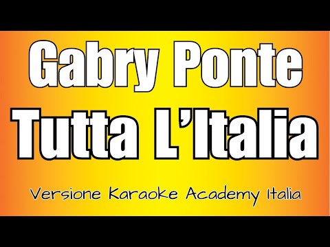 Gabry Ponte - Tutta L'Italia