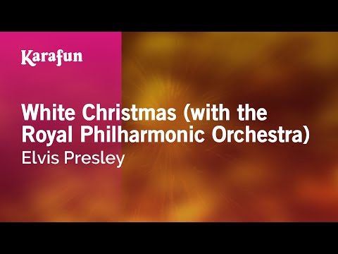 Elvis Presley - White Christmas (with the Royal Philharmonic Orchestra)