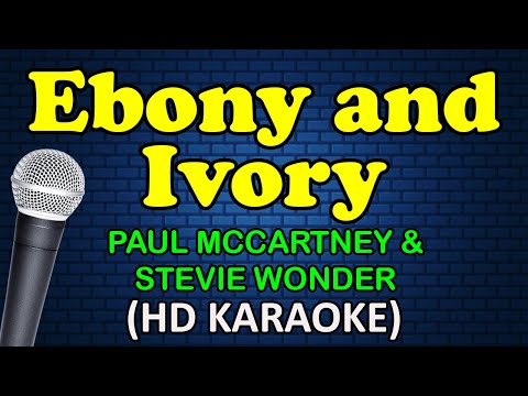 Paul Mccartney & Stevie Wonder - Ebony and Ivory