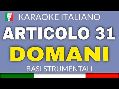 ARTICOLO 31 - DOMANI