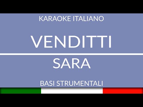 ANTONELLO VENDITTI - SARA