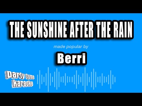 Berri - The Sunshine After The Rain