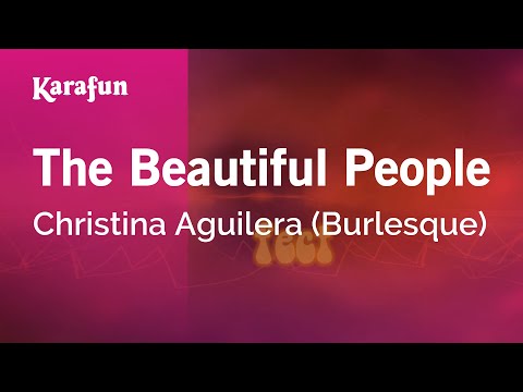Christina Aguilera (Burlesque) - The Beautiful People