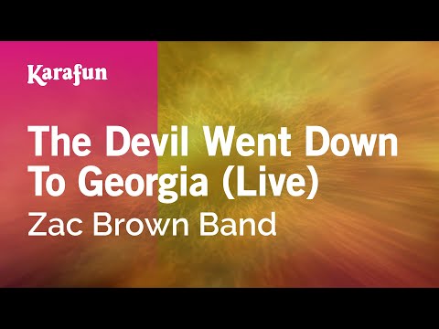 Zac Brown Band - The Devil Went Down to Georgia (live)