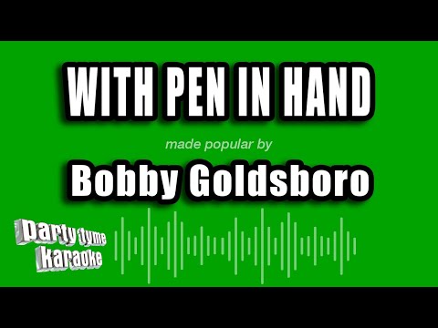 Bobby Goldsboro - With Pen In Hand