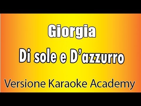 Giorgia - Di sole e d'azzurro