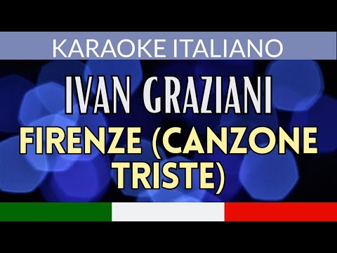 Ivan Graziani - Firenze (canzone triste) (con testo)