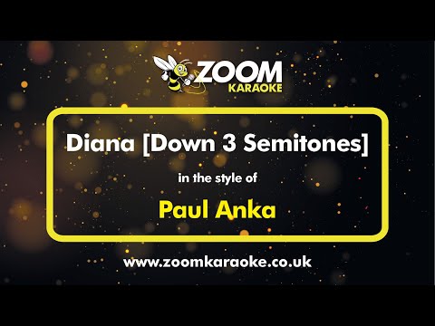 Paul Anka - Diana (Down 3 Semitones)