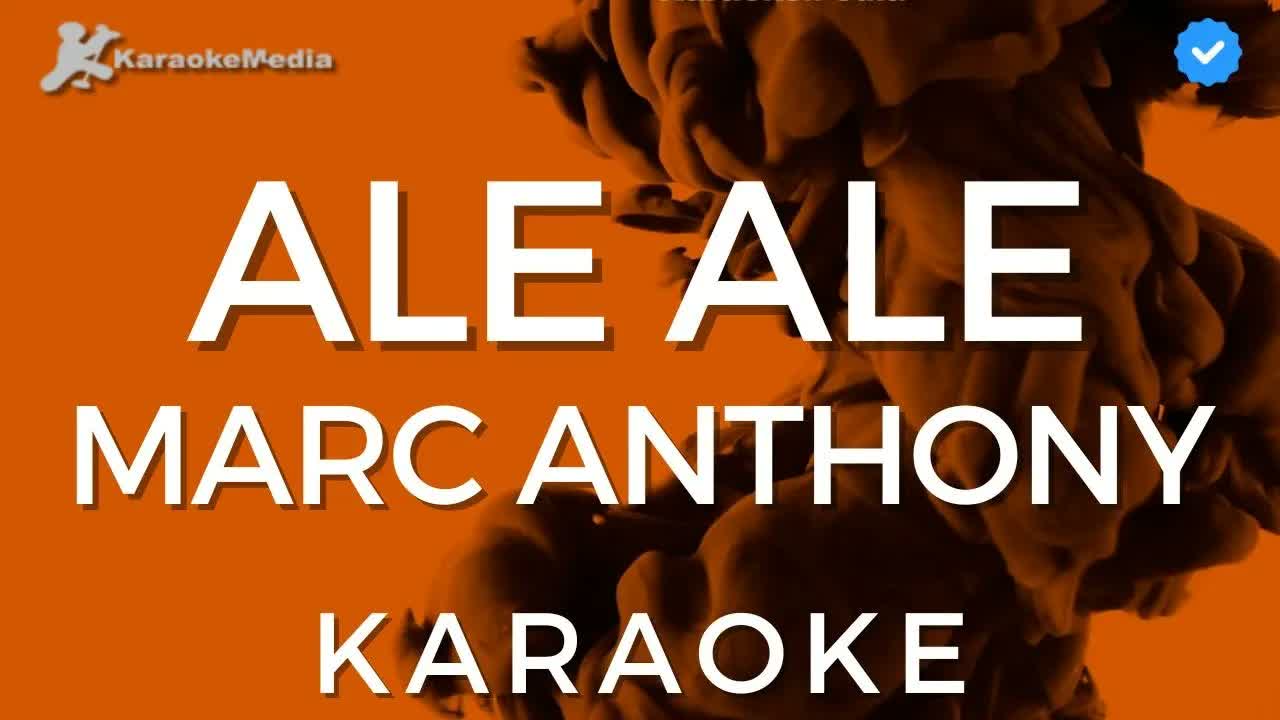 Marc Anthony - Ale Ale