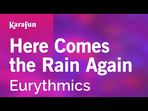 Eurythmics - Here Comes the Rain Again
