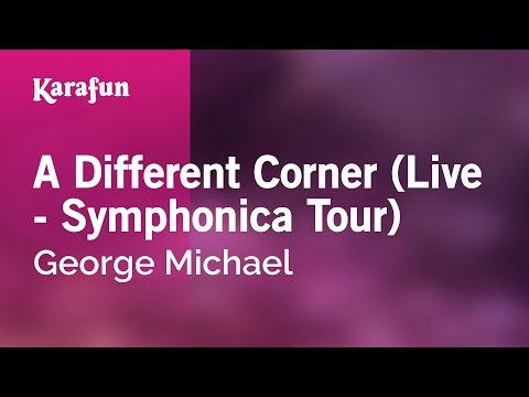 George Michael - A Different Corner (live - Symphonica Tour)