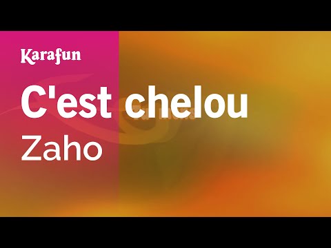 Zaho - C'est chelou