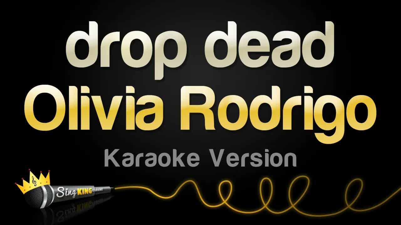 Olivia Rodrigo - drop dead