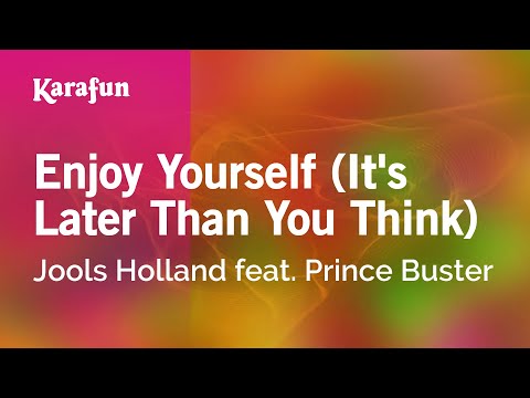 Jools Holland & Prince Buster - Enjoy Yourself