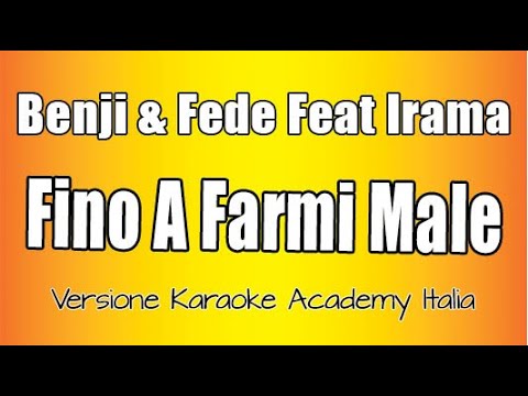 Benji e Fede feat Irama - Fino a farmi male