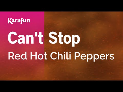 Red Hot Chili Peppers - Can't Stop